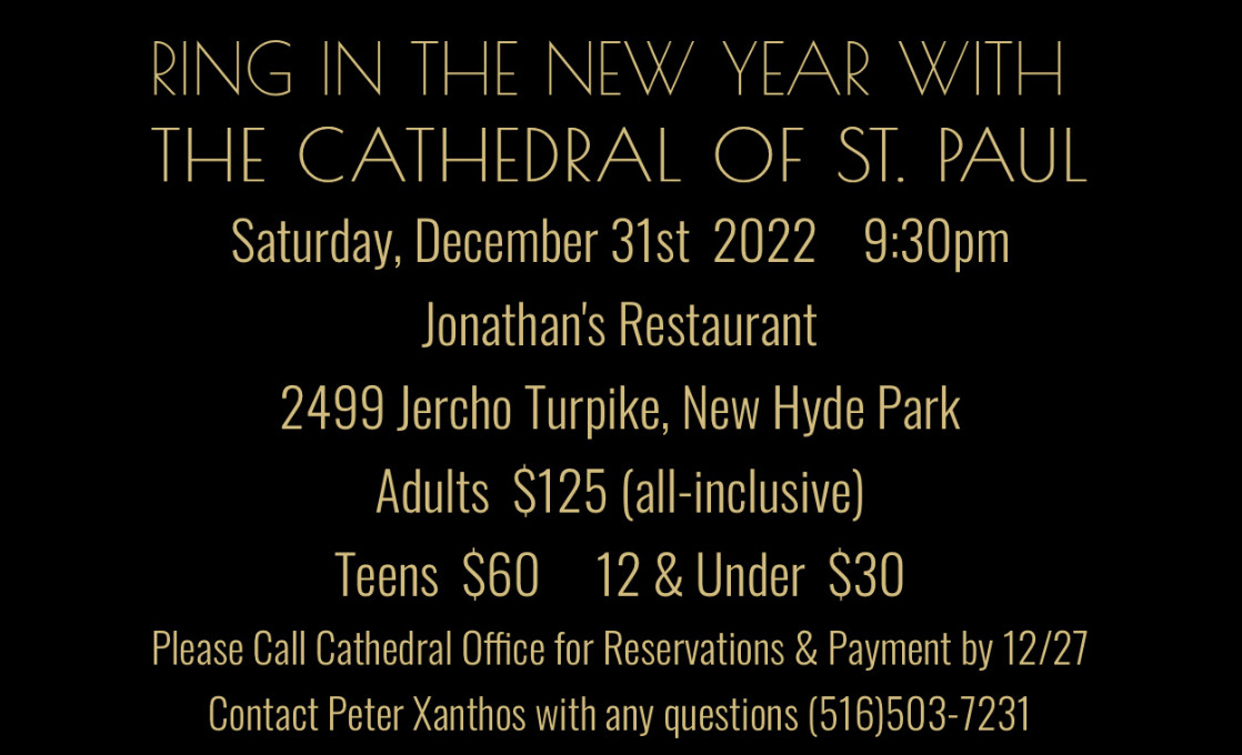 Cathedral of St Paul New Year’s Eve Celebration